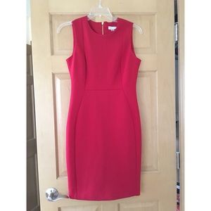 Calvin Klein Red Shapely Dress - Worn Once